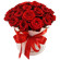 красные розы в шляпной коробке. Парагвай